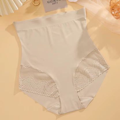 Women Seamless High Waist Trainer Panties Tummy Control Hip Butt Lifter Shapewear Female Lace Breathable Slimming Underwear XXL
